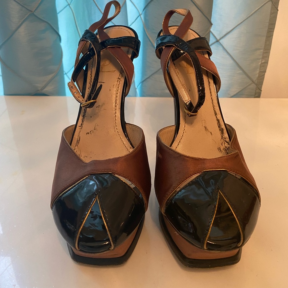Ysl platform heels